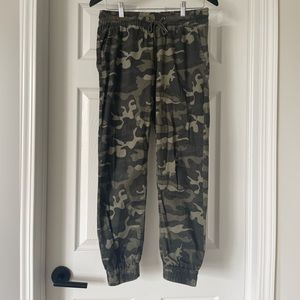 Military Green Joggers, Size S